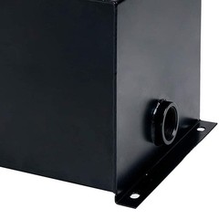 Field Tuff FTF-10GOR 10 Gallon 14 Gauge Steel Hydraulic Reservoir Tank, Black