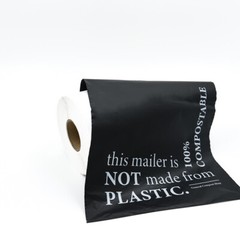 Compostable Mailer Biodegradable Satchel Post Packaging Black XS,S,M,L 100 Pack