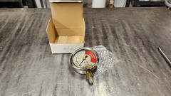 SIMPLEX GT120 120-Ton 4″ Tonnage Hydraulic Cylinder Pressure Gauge 15-PSI NIB