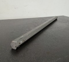 12L14 Cold Drawn Steel Hex Bar Stock 9/16″ x 12″ Long Free Machining