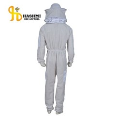 Full Ventilated Mesh Bee Suit Round Veil Maximum Protection & Comfort Youth Med