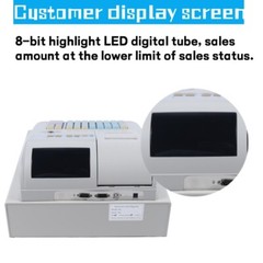 Electronic Pos Cash Register Cashier Machine With Drawer Financial Equipment