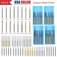 High Speed Regular/Surgical FG/Endo/Zekrya Round Tungsten Carbide Burs Dental