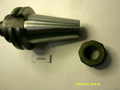TSD UNIVERSAL CAT40 AF91063 COLLET CHUCK W/COLLET OF YOUR CHOICE D0330-2