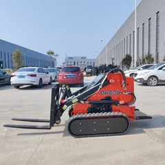 Loader Fork Pallet Mini SkidSteer Loader Attachments for TYPHON STOMP SKIDSTEER