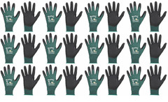 12- MaxiFlex 34-8743 Micro Foam Nitrile Coated ANSI A2 Cut Resistant Work Gloves