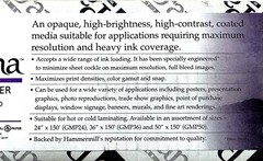 International Paper Panorama Graphics Matte Paper 36”x150′ 97 Gram Paper