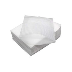 100 Pcs White Cushion Foam Wrap Pouches for Dishes Furniture Glassware Packing