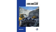 Volvo L150F, L180F and L220F Wheel Loader Workshop Service Manual PDF on USB