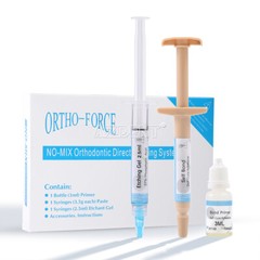 Dental Orthodontic Light Cure Adhesive Resin Bonding Curing Paste Medium Flow