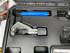 IBOSAD GC-1632 Hydraulic Crimping Tool Kit, Pipe Cutter, Rings, Copper Aluminum