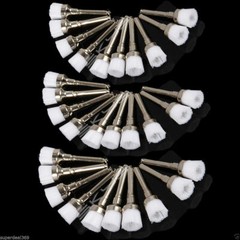 Dental Polishing Polisher Prophy Brush Brushes Latch Flat Type