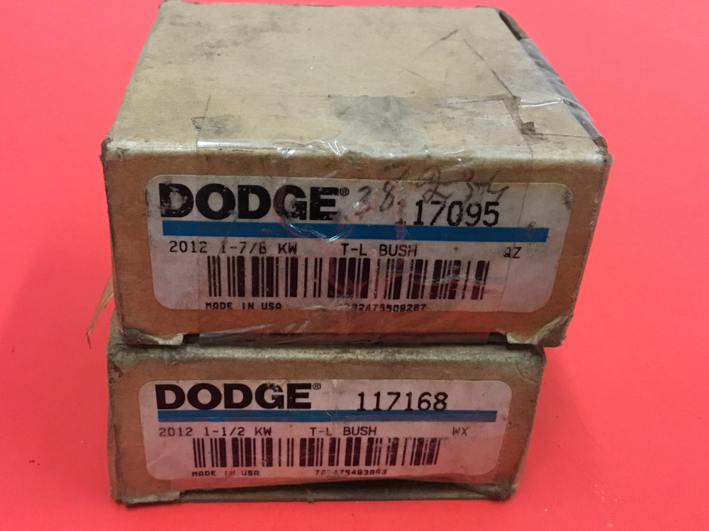 DODGE – P/N: 17095 & 117168 – Taper-Lock Bushing – NEW