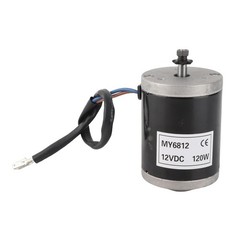 Brushed Motor, MY6812 12V 120W High Speed Small Brush Motor with Belt Pulley …