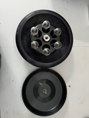 Thermo Dupont SORVALL HB-6 Rotor with 6 Buckets & 6 Caps, 13000 rpm MAX