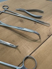 Lot Of Surgical Hemostats Ortho & Other. Stainless Steel Multiple Brands.