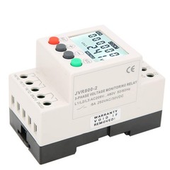 JVR800-2 Voltage Protection Relay,Under Over Voltage Protector 3 Phase Voltage M