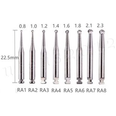 Dental Round Burs Carbide Latch Burs RA 1 2 3 4 5 6 7 8 LA Slow Speed PRIMA