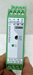 Phoenix Contact MINI-PS-100-240AC/24DC/1 Order No : 29 38 84 0, 2938840