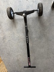 Black 600 Pound Trailer Dolly