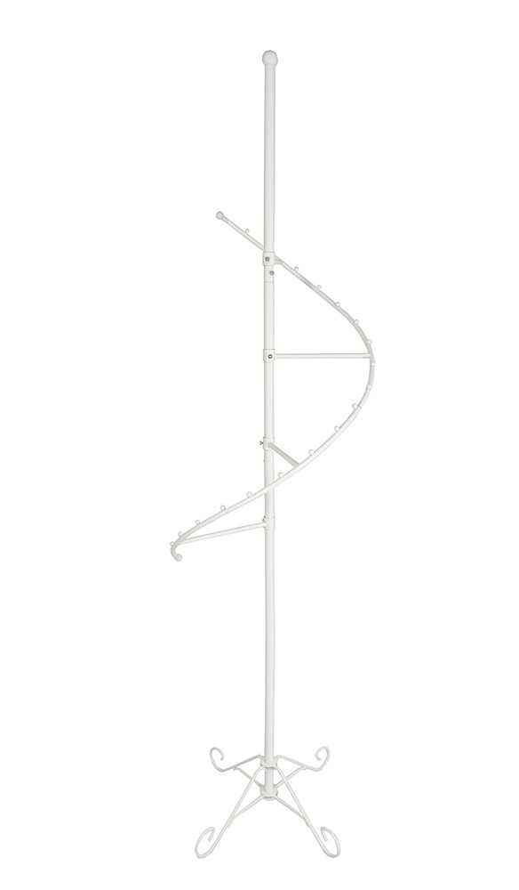 Spiral Clothing Rack Versatile Apparel Hanger Floor Stand Display Shirt Blouse