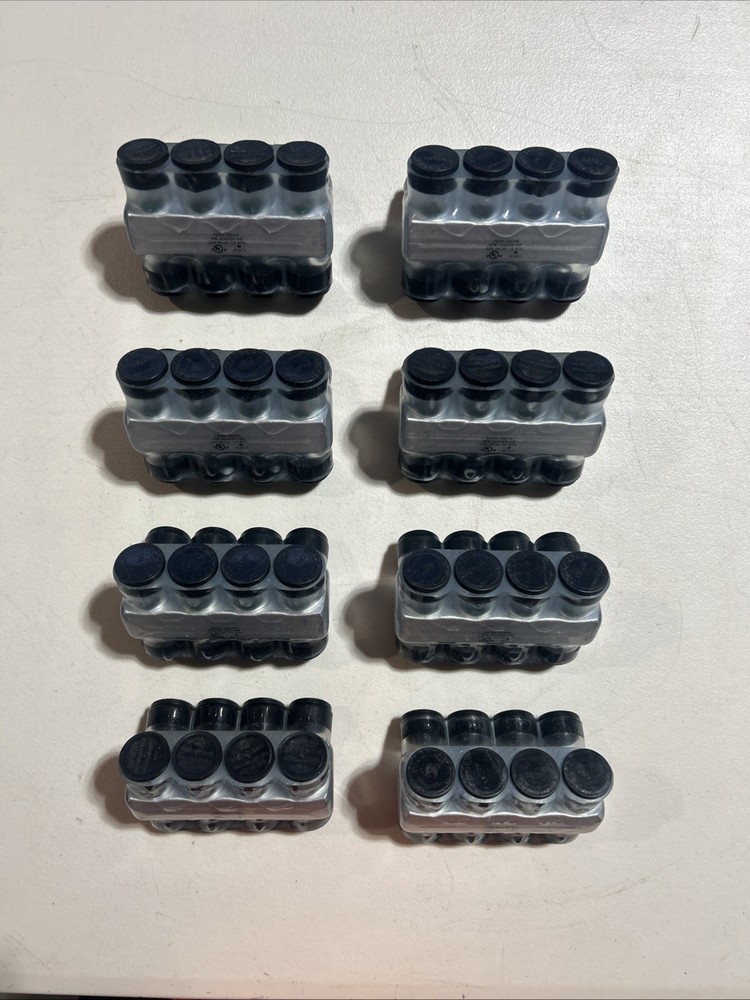 Pennunion Aluminum Mechanical Lugs QTY:8 IPB-NA250-4D NEW IN BOX Fast Shipping!!