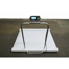 Selleton Aluminum wheelchair Medical digital floor Drum scale 1000 lb x .2 lb