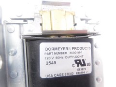 Dormeyer 120V 60Hz 3000 Series 25W Continuous Pull Linear Solenoid 3000-M-1