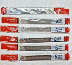 Crescent Nicholson Machinist Hand Files Double Cut Safe Edge 10″ QTY6 05968N