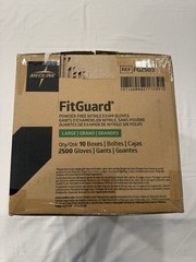Medline FitGuard Nitrile Powder-Free Exam Gloves Large FG2503 10 Boxes/2500