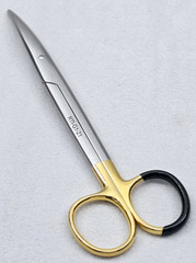 Aesculap BC243R TC Durotip Mayo Scissors, Curved, 6-3/4″
