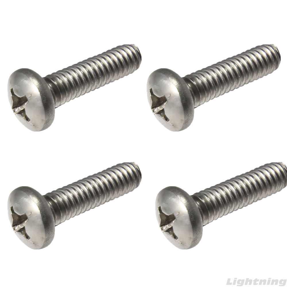 Pan Head Machine Screws Stainless Steel 5/16-18 x 4-1/2″ Qty 500