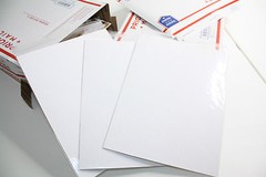 8.5×11.25″ 30qty Cellophane Resealable Clear Bag White Back Board Illustration