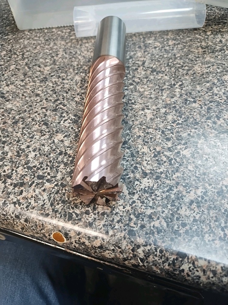 EXTRA LONG CARBIDE HARD ENDMILL EHHM832ZX METRIC SIZE 32.0 ACZ 10M 8 Flute