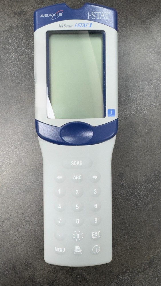 Abaxis VetScan i-STAT 1 Blue/Gray Handheld Blood Analyzer (Refurbished)