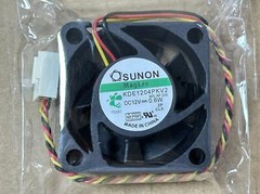 SUNON KDE1204PKV2 DC 12V 0.6W 40x40x20mm 4020 Maglev 3 Wire Silent Cooling Fan