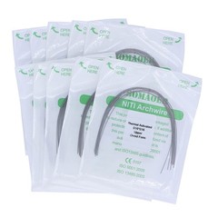 30×Dental Orthodontic Niti Thermal Activated Rectangular Arch Wires 16×16 Upper