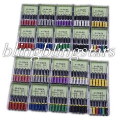 Dental Endodontic Endo Niti Nickel Titanium Root Canal File H-FILES 21/25/31mm