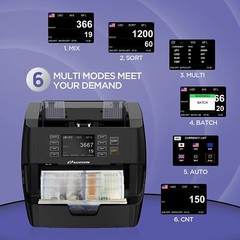 Nucoun VC-3 Mixed Denomination Value Counter Money Counter