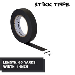 STIKK Painters Tape – 3Pk Black Painter Tape – 1 Inch X 60 Yards – Paint Tape fo