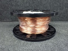 CERROWIRE 050-2000J Solid Bare Copper Wire, 8 AWG, 500ft*