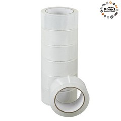 2 Mil 2″ X 100 Yards 330 Ft 36 Rolls Shipping Box Red Sealant Tape Packing Tape