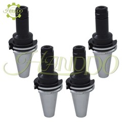 4 Chucks Tool Holder Set W. 4″ Long Gage Length CAT40-ER16 Collet Chucks