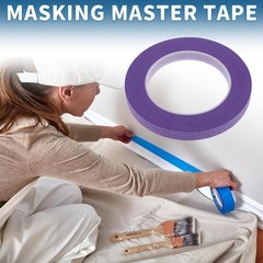 Painters Tape Easy Removal 0.5 Inches x 52.5 x Yards, Purple
