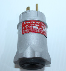 ⭐️NEW UNOPENED BOX⭐️ Appleton ECP-2023 Straight Blade Plug, 125V, 20A 🔴USA🔵