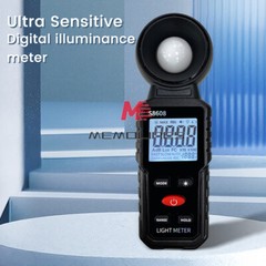 S8608 LCD Light Meter Digital Illuminance Meter Luxmeter Photometer 200000Lux