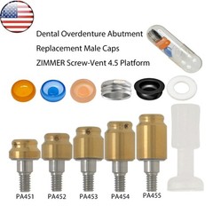 US Locator Abutment for Zimmer 3.5/4.5mm Retention Cap Inserts Tool 1.0-5.0mm GH