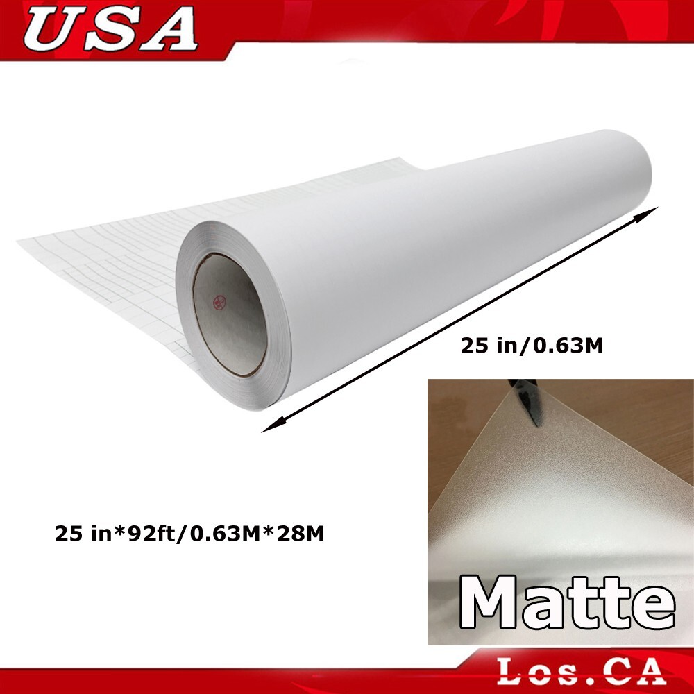 1 Roll 25 in Matte Cold Laminating Film 25 in*92ft 3 Mil