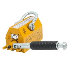 440lbs/200kg Permanent Magnetic Lifter 2.5 Safety Factor Lifting Magnet Yellow