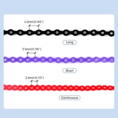 Dental Orthodontic Elastics Chain latex Elastic Ligature Ties Bands for Brackets